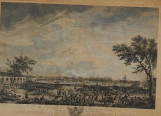 Charles Nicolas Cochin the Younger - Le Pont Neuf ou l\'Arsenal de Toulon