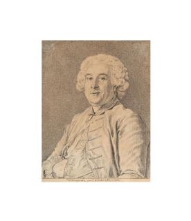 Charles-Nicolas Cochin - Portrait De L\'Abbé François-Emmanuel Pommyer (1713-1784), La Main Dans Son Gilet