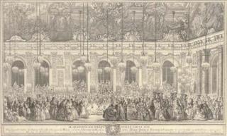 Charles Nicolas Cochin - The Celebrations at Versailles of the Marriage of Louis Dauphin of France and Marie Therese Infanta of Spain, February 1745