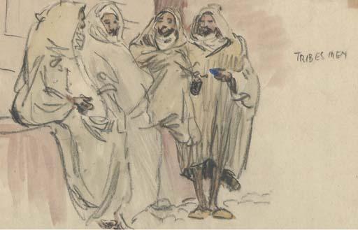 Charles Nicolas Sarka - Tribesmen, Morocco