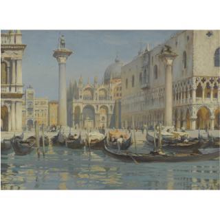 Charles Oppenheimer R.S.A., R.S.W. - The Piazzetta Venice