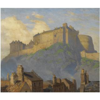Charles Oppenheimer R.S.A - Edinburgh Castle