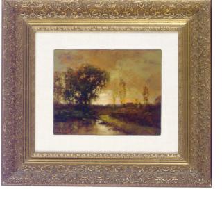 Charles P. Appel - Autumn Landscape At Dusk