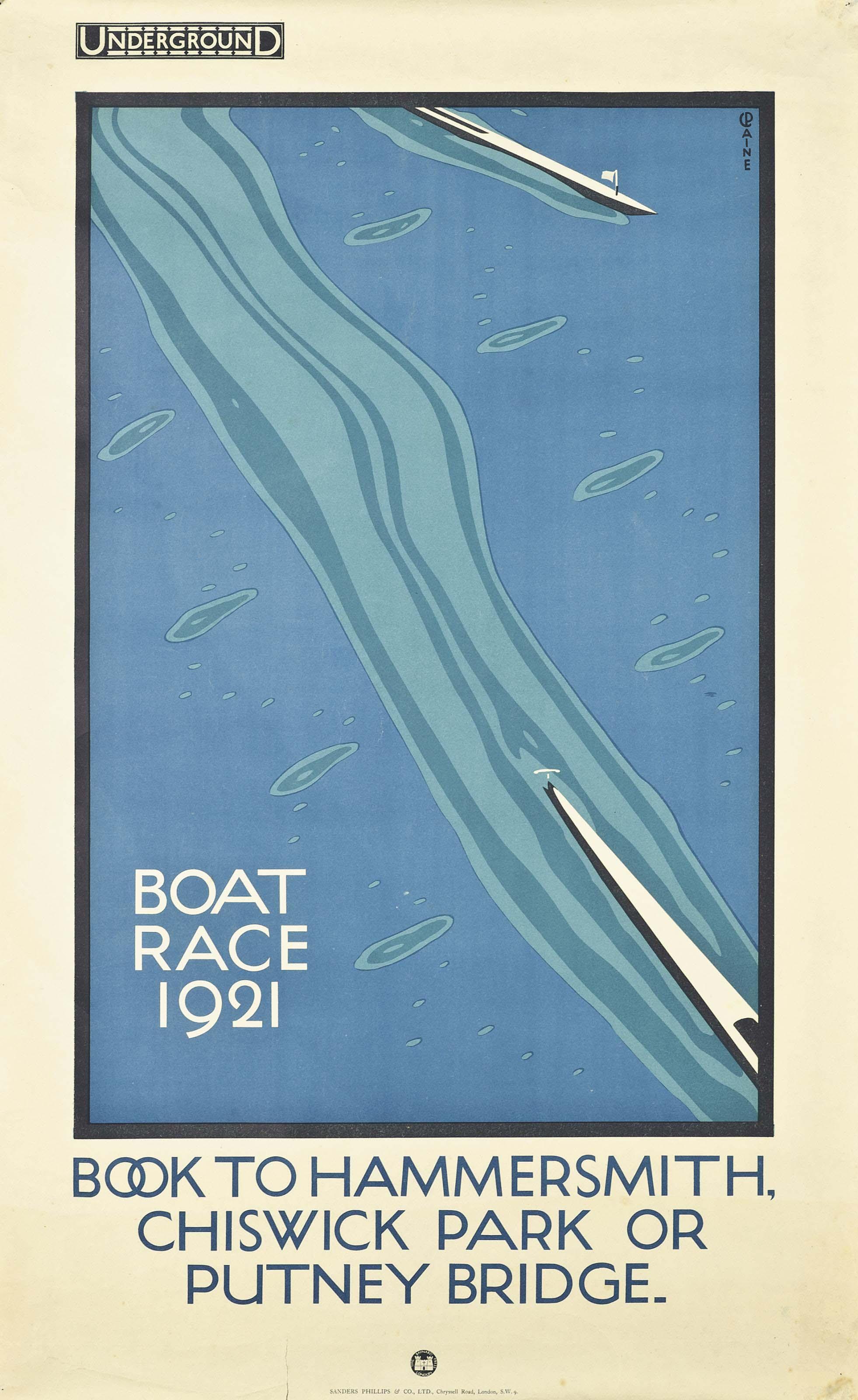Charles Paine - Boat Race 1921