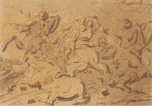 Charles Parrocel - Scène de bataille