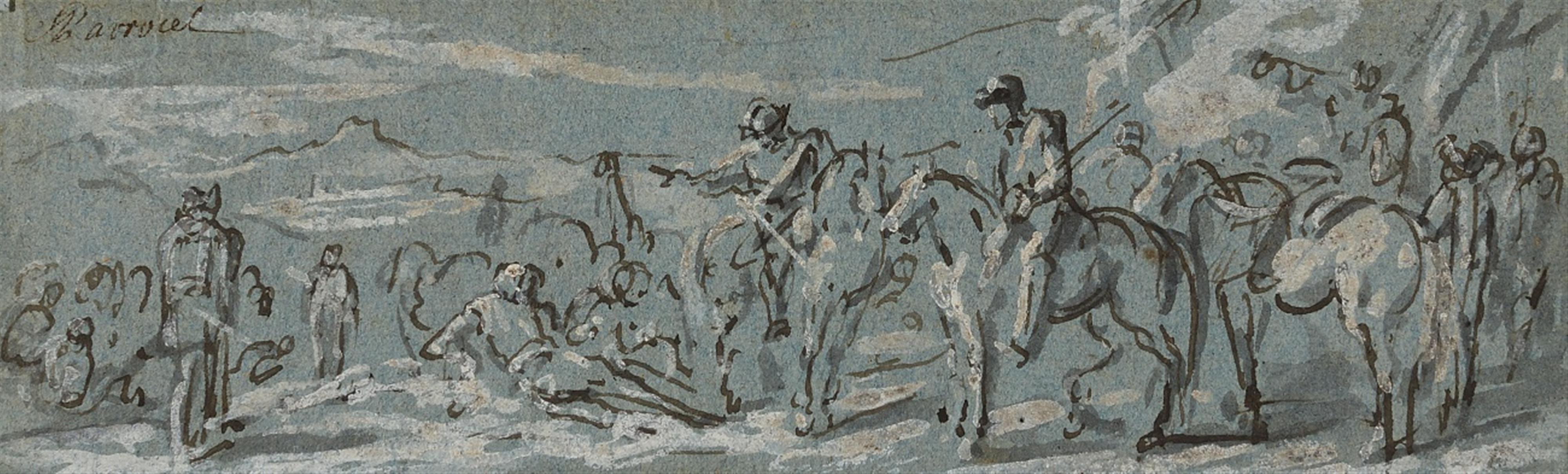 Charles Parrocel - Soldatenszene