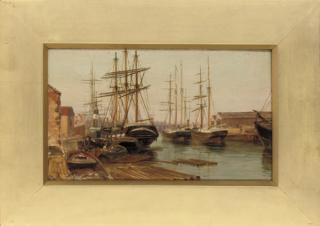 Charles Parsons Knight - The floating harbour, Bristol