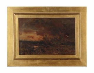 Charles Partridge Adams - Landscape at Sunset