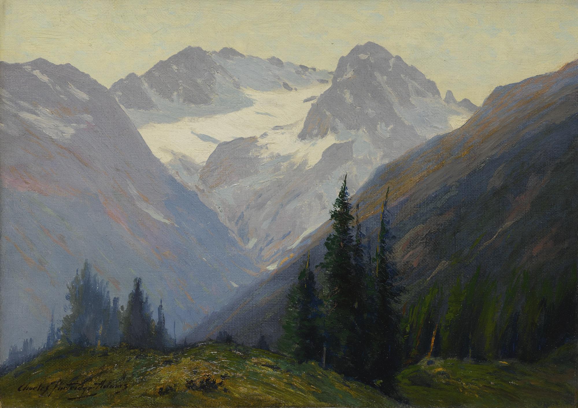 Charles Partridge Adams - The Arapahoe Peaks, Colorado 