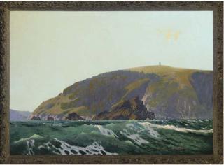 Charles Pears, R.O.I., P.S.M.A. - Choppy Waters, Dartmouth