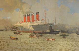 Charles Pears, Rsma - Mauretania
