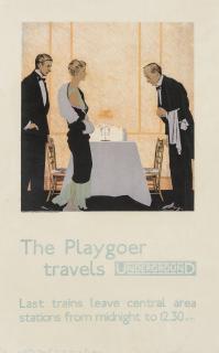 Charles Pears - The Playgoer Travels Underground