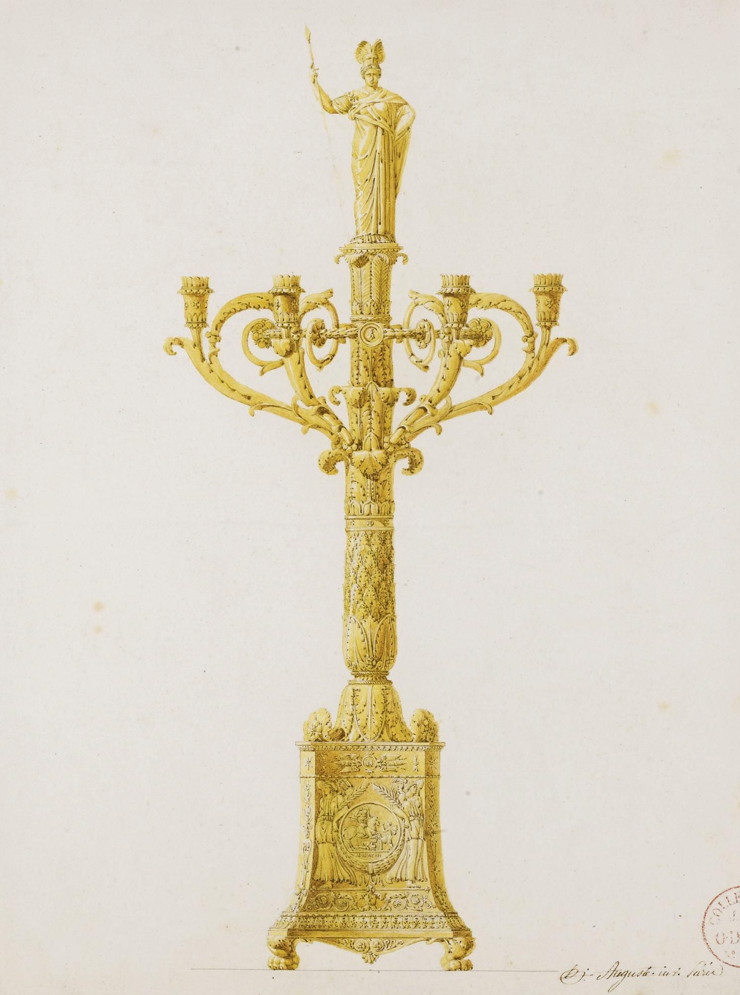 Charles Percier - A Candelabrum