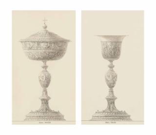 Charles Percier - A Ciborium; And A Chalice: Designs For The Coronation Of Napoleon