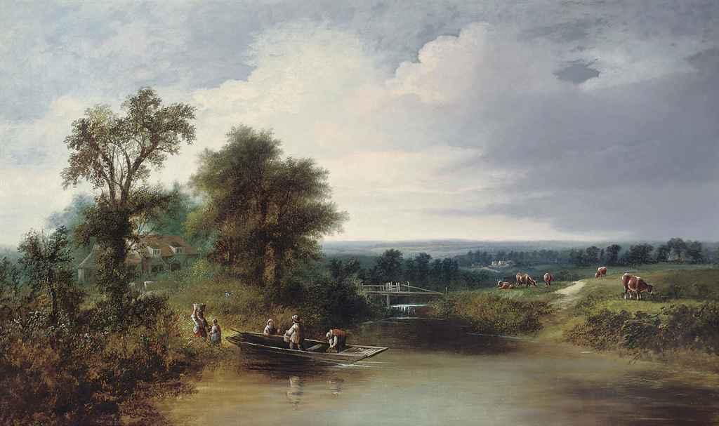 Charles Pettitt - The river ferry