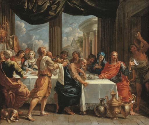 Charles Poërson - The Marriage at Cana