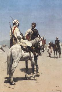 Charles Porion - An Arab On Horseback