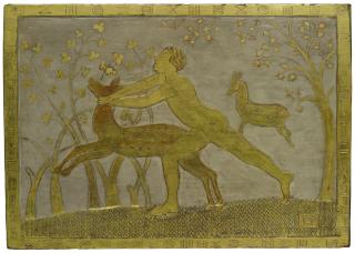 Charles Prendergast - Bounding Deer