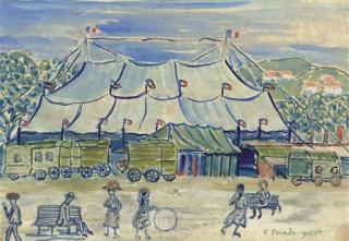 Charles Prendergast - Circus Scene