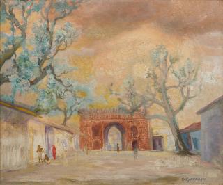 Charles R. Gerrard ARA - The Delhi Gate, Delhi