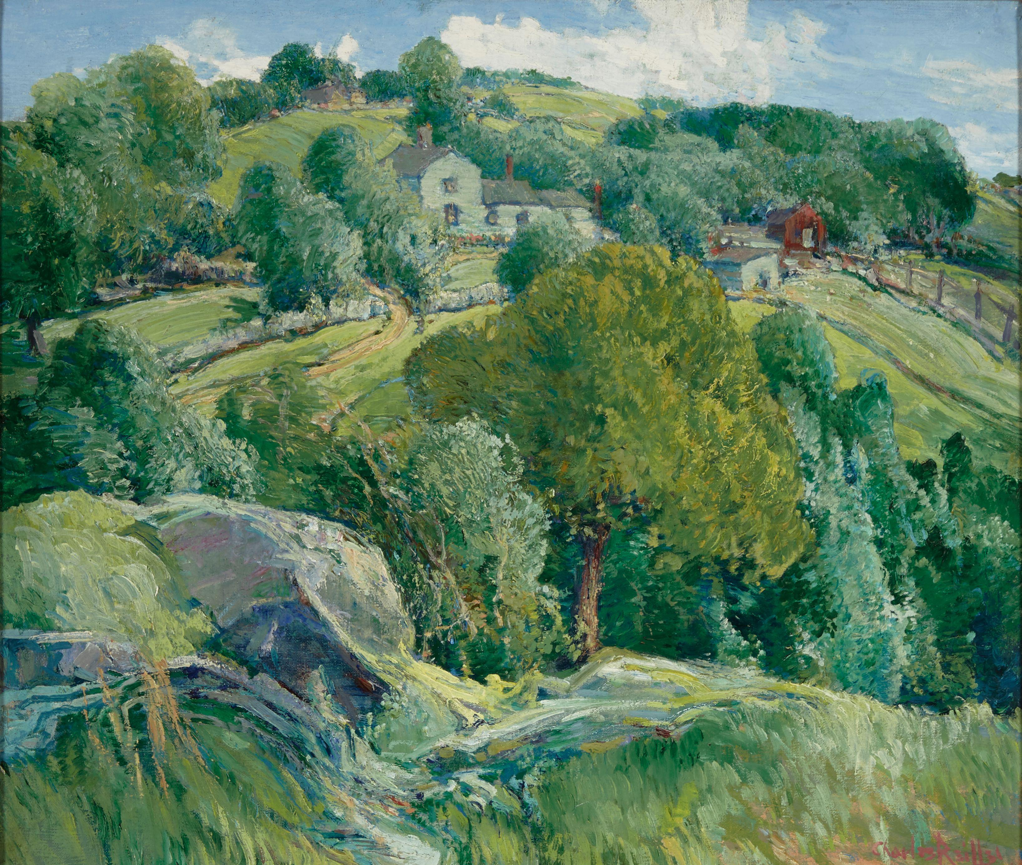 Charles Reiffel - A Breezy Day 24 x 28in