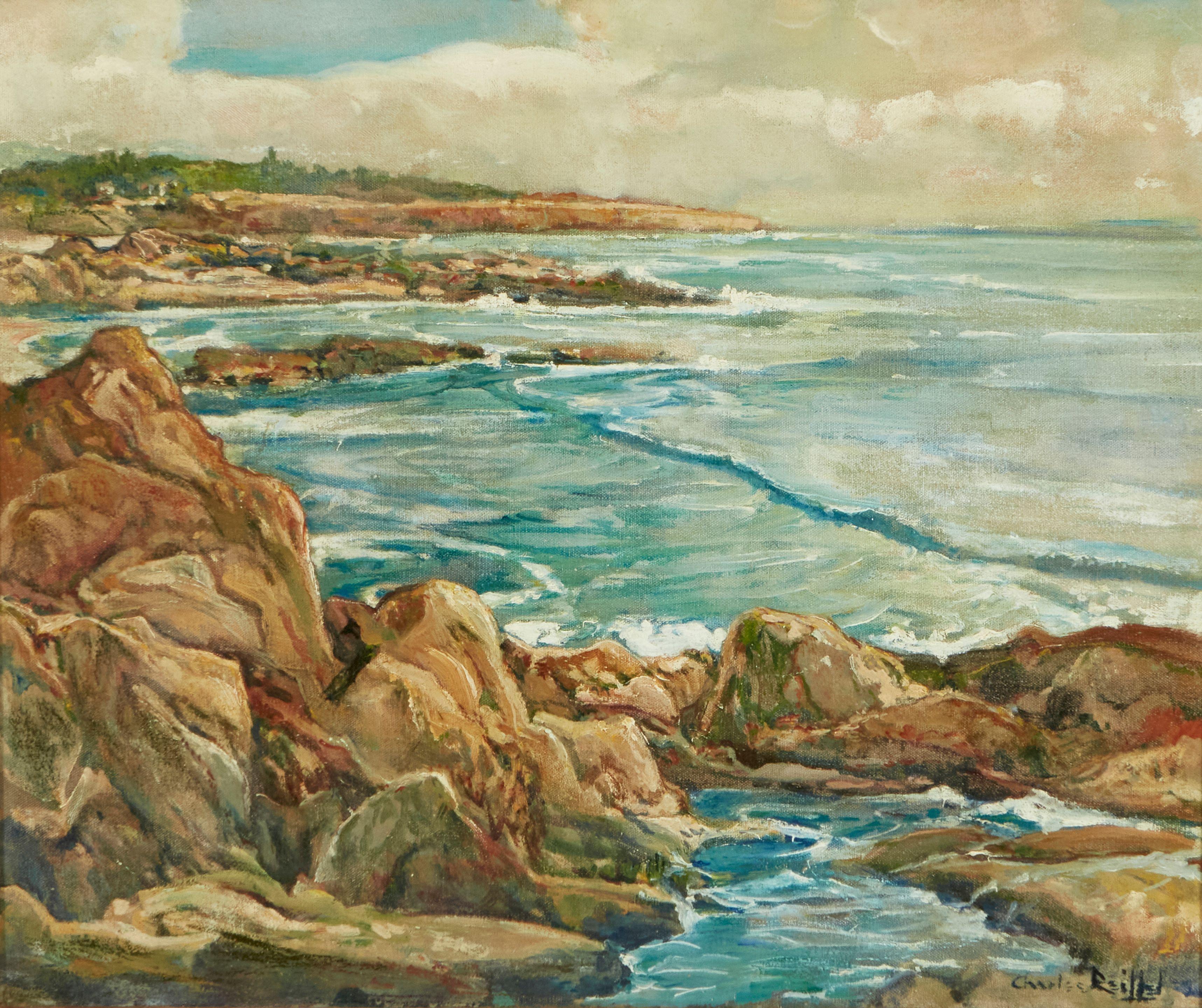 Charles Reiffel - Coastal Scene