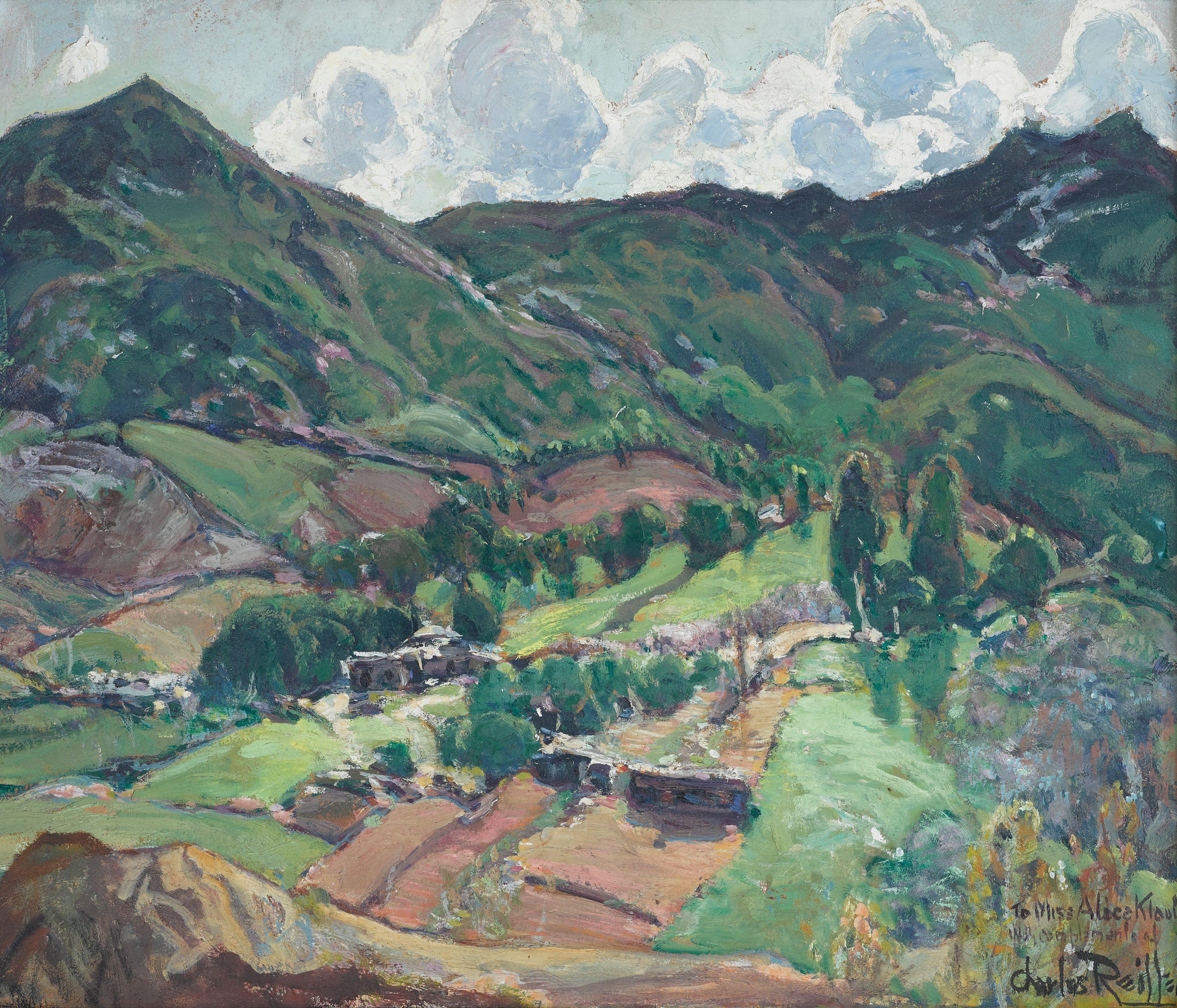 Charles Reiffel - From Hill to Hill (near the Sutherland Dam)