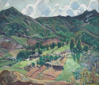 Charles Reiffel - From Hill to Hill (near the Sutherland Dam)