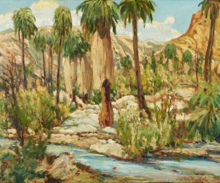 Charles Reiffel - In Palm Canyon
