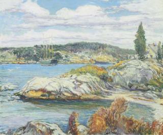 Charles Reiffel - Maine Coast, Booth\'s Bay