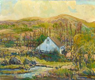 Charles Reiffel - Santa Ysabel Ranch 25 x 30 in. framed 32 x 37 in.