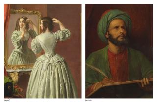 Charles Robert Leslie, R.A. - Dressed for a ball (recto); and A scribe (verso)