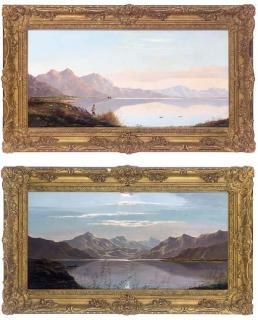 Charles Robert Leslie - Highland by day; and Highland by night