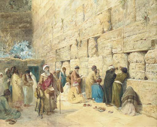 Charles Robertson - The Wailing Wall, Jerusalem
