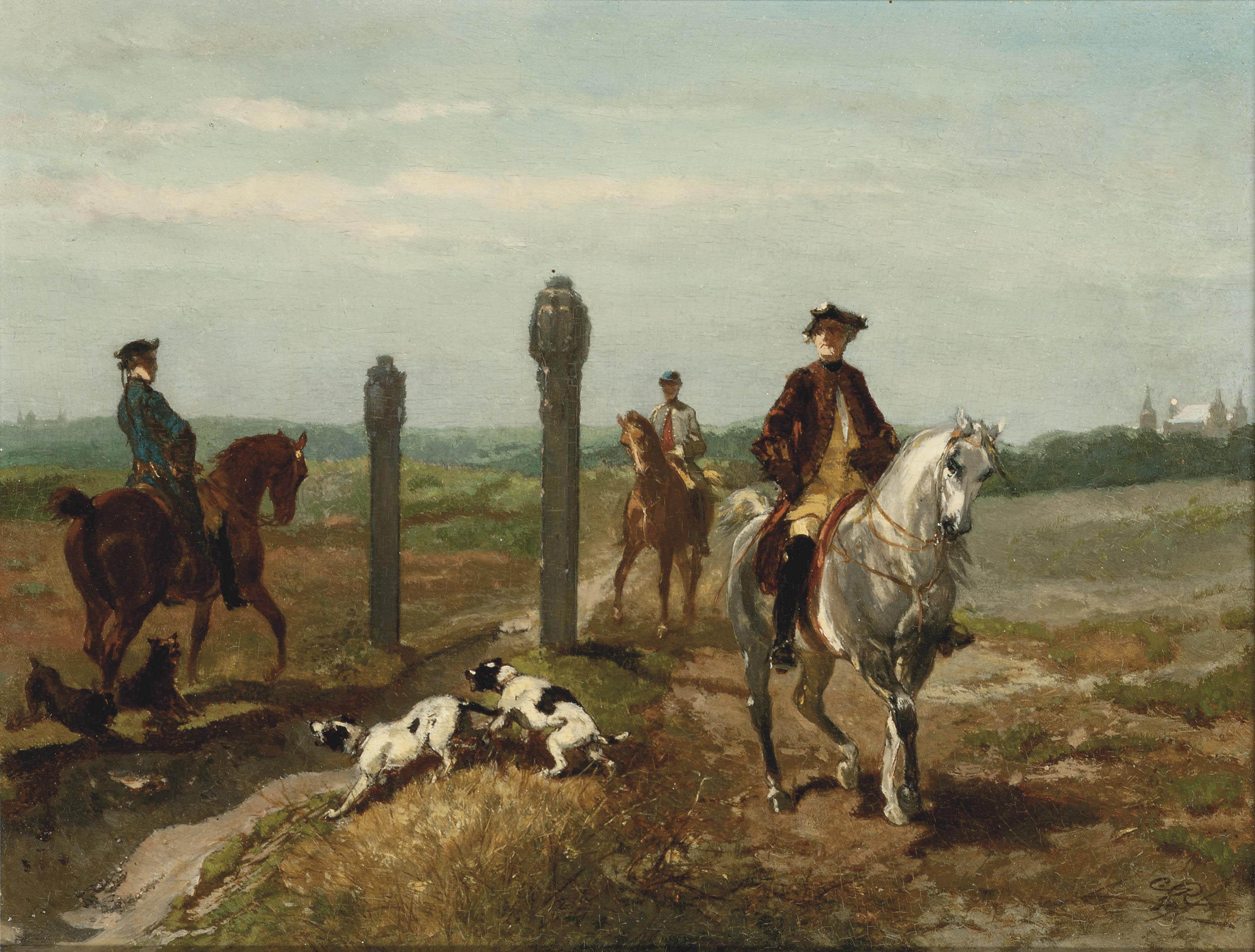 Charles Rochussen - Meeting up for the hunt