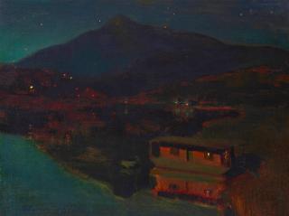 Charles Rollo Peters - Houseboats in Belvedere