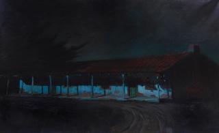 Charles Rollo Peters - Moon Shadows Under the Eaves