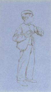 Charles Samuel Keene - A Cockney Boy; And A Coachman