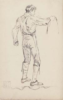 Charles Samuel Keene - Putting On His Coat (Illustrated); The Young Postman; And Snoozing