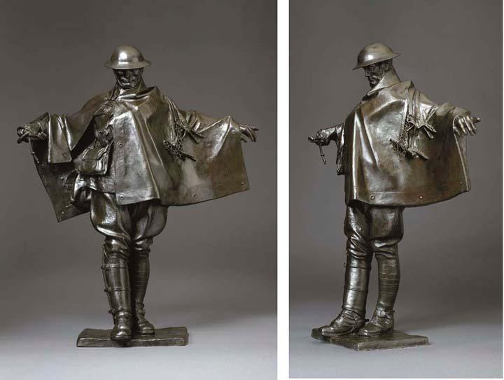 Charles Sargeant Jagger, A.R.A. - Maquette For The Driver, Royal Artillery Memorial, 1921-25