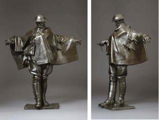 Charles Sargeant Jagger, A.R.A. - Maquette For The Driver, Royal Artillery Memorial, 1921-25