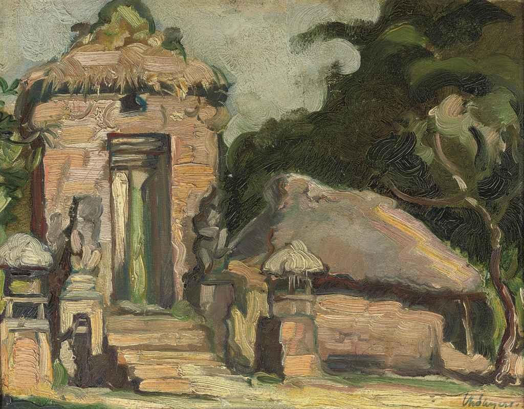 Charles Sayers - An Indonesian temple gate