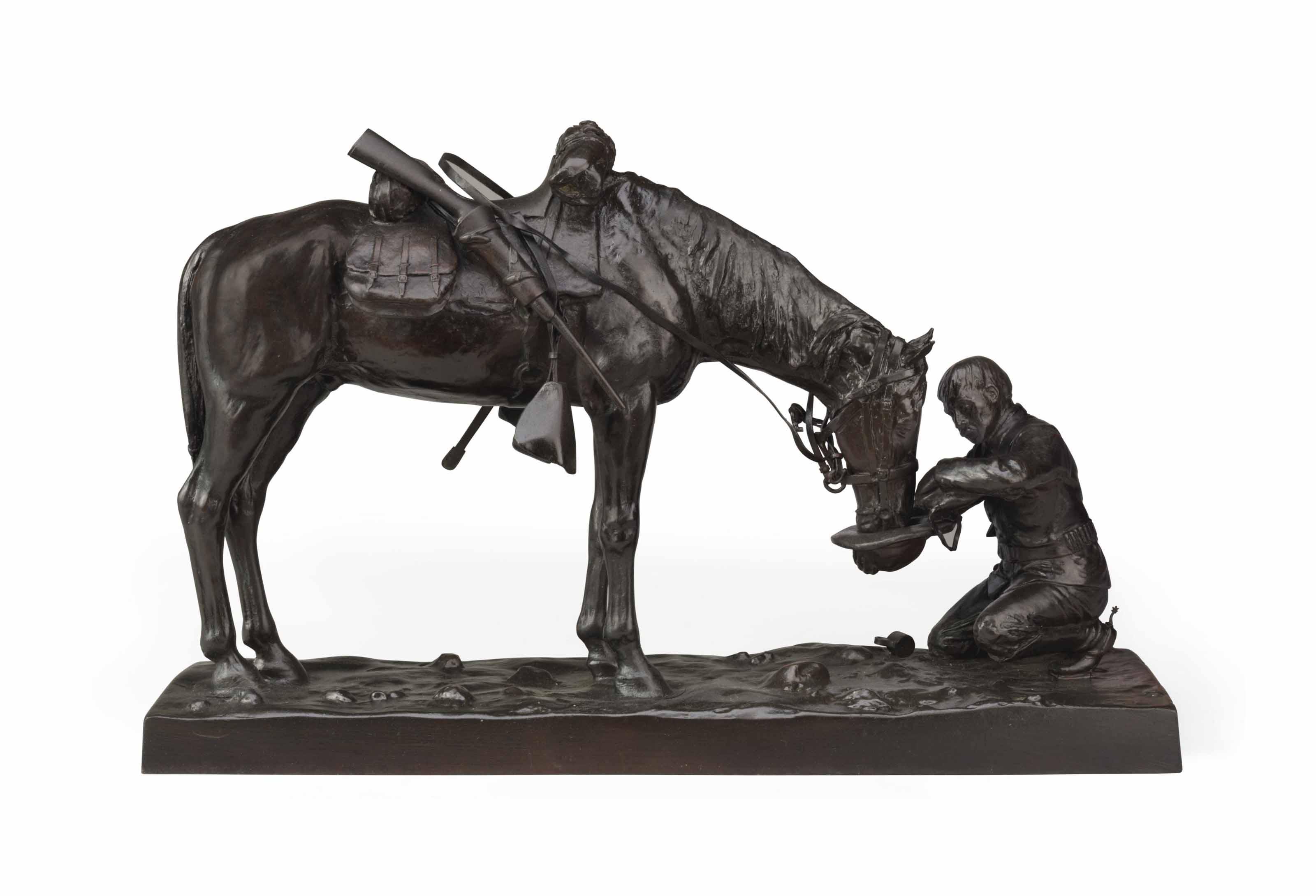 Charles Schreyvogel - \'The Last Drop\'