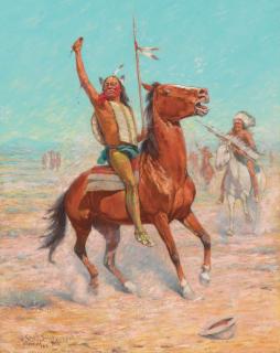 Charles Schreyvogel - The Scalp