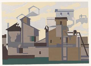 Charles Sheeler - Architectural Cadence (Gordon 6)