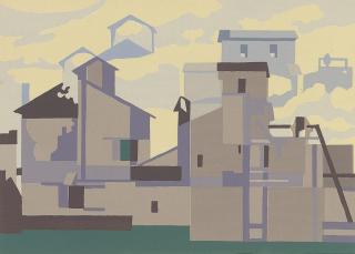 Charles Sheeler - Architectural Cadence (Gordon 6)