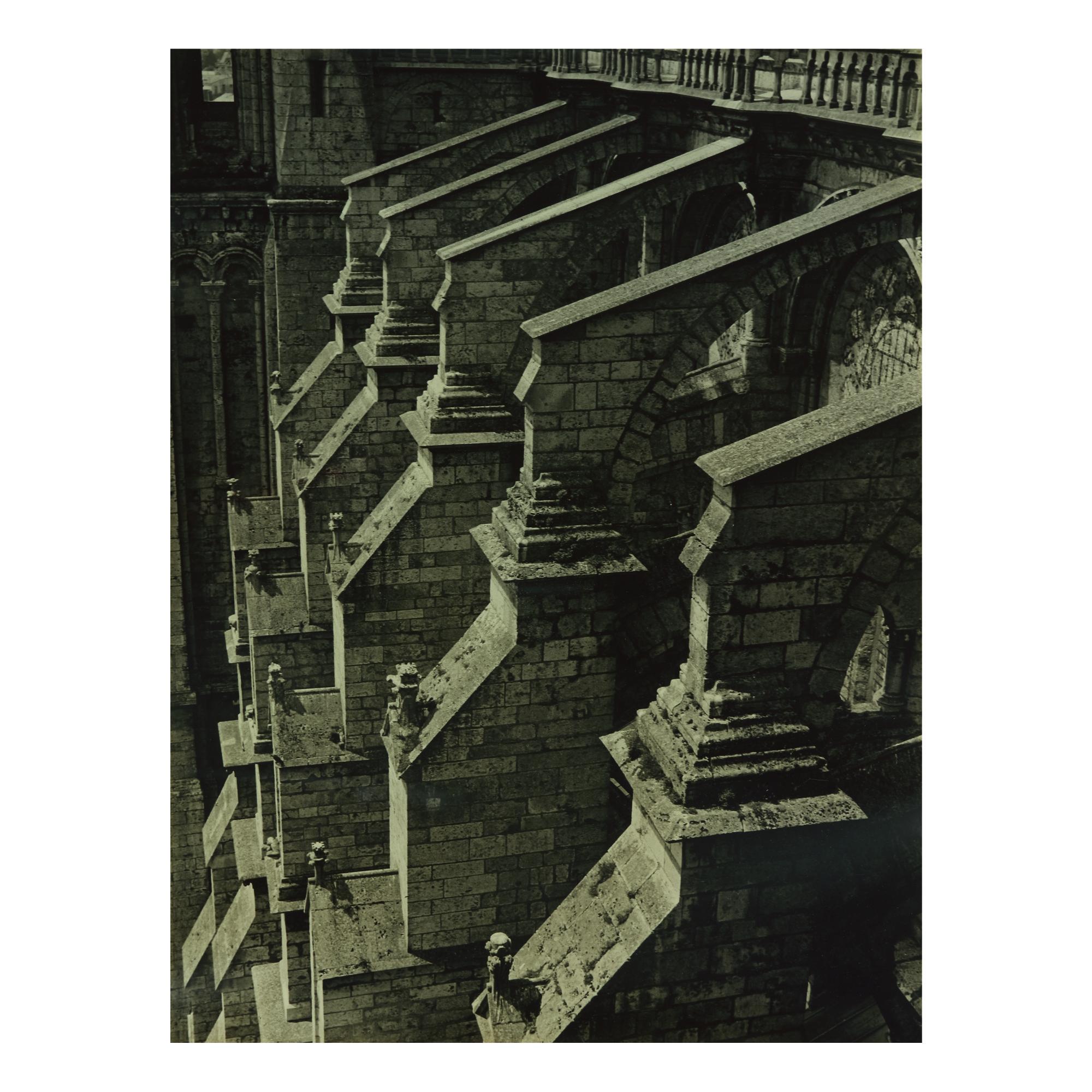 Charles Sheeler - Chartres Cathedral, Buttresses From South Porch