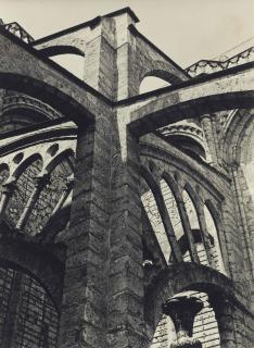 Charles Sheeler - Chartres-Flying Buttresses at the Crossing, 1929