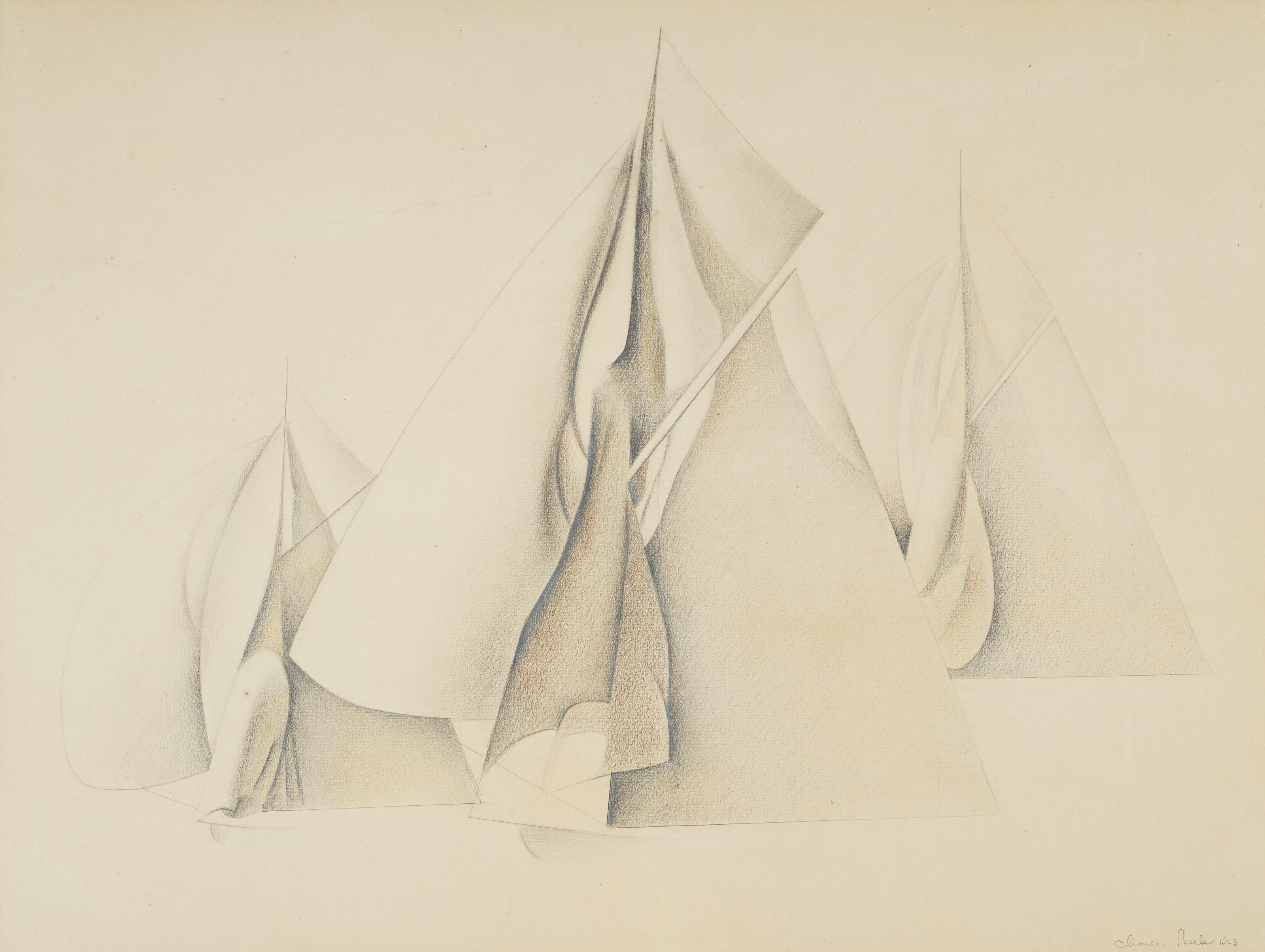 Charles Sheeler - Sails