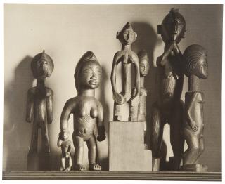 Charles Sheeler - Six West African Figures, c. 1917